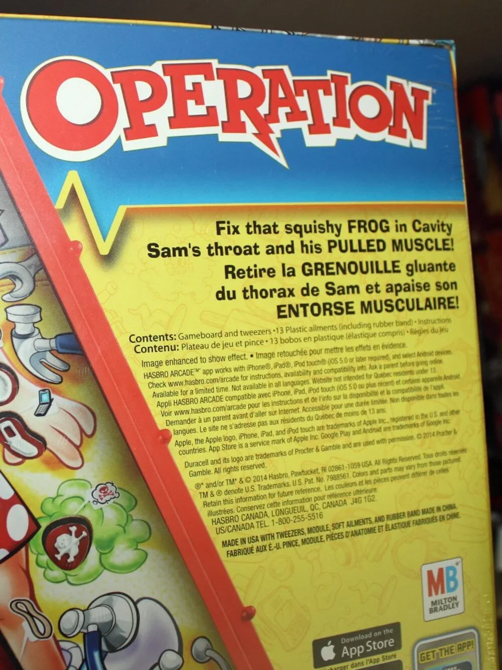 3/$88❤️new OPERATION Be The Doctor Classic Board Game Hasbro 2014 Made in USA - Picture 5 of 6